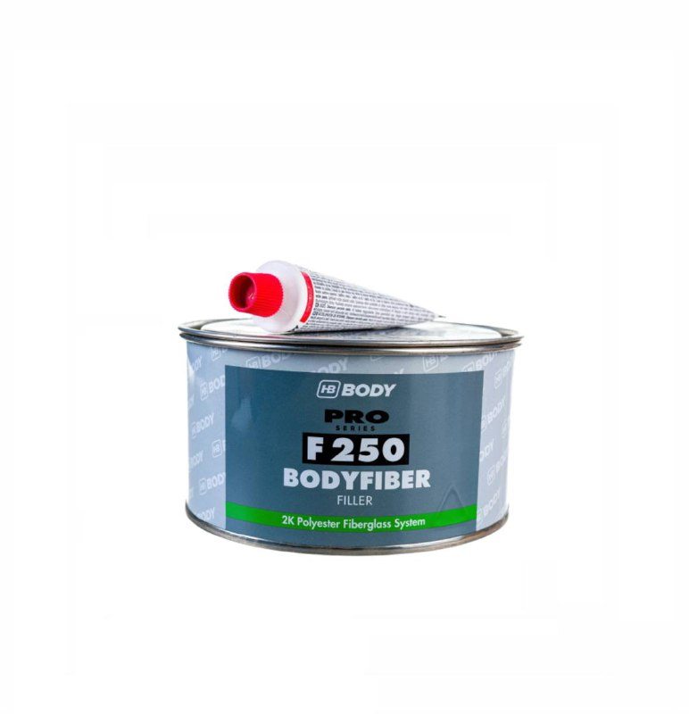 Шпатлевка BODY PRO F250 FIBER (0,75кг) (12шт/кор)