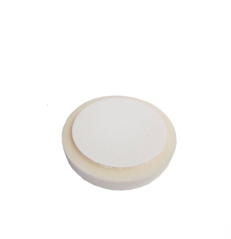 Порол.полир.круг D150х30 белый на липучке, жесткий TOR 1000