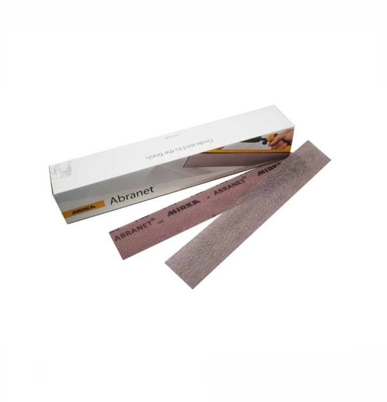 Р0080 ABRANET 70*420 полоска шлиф-я на сетч.основе,липучка Mirka шт(в уп 50шт)