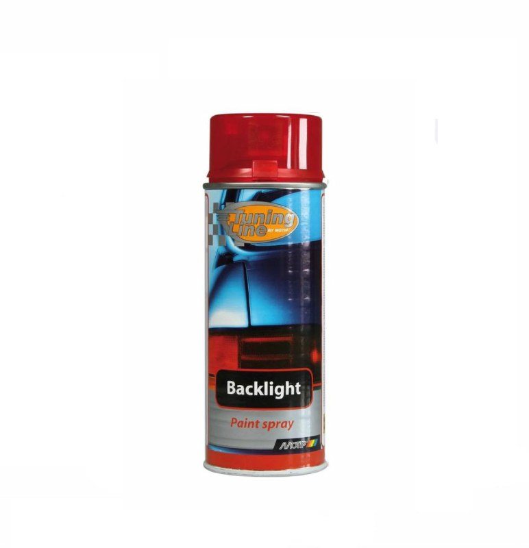 Motip 372681 Лак красный для тонировки фонарей 400мл