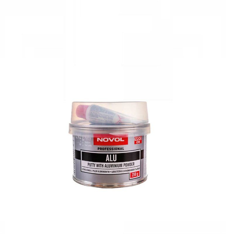 Novol Alu 0.25кг шпатлевка с алюминевой пылью