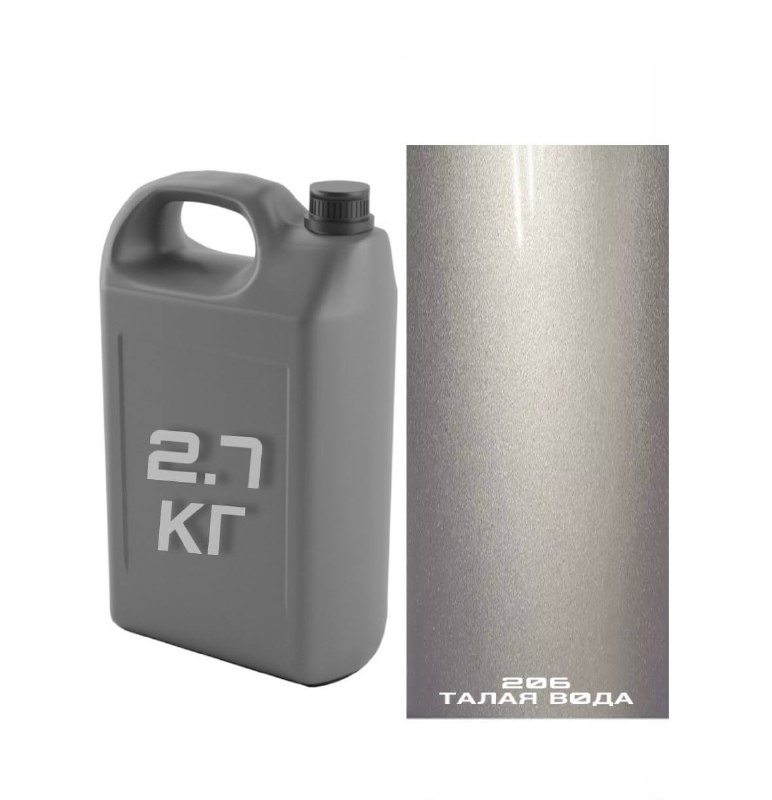 206 талая вода Автоэмаль /металлик АК
