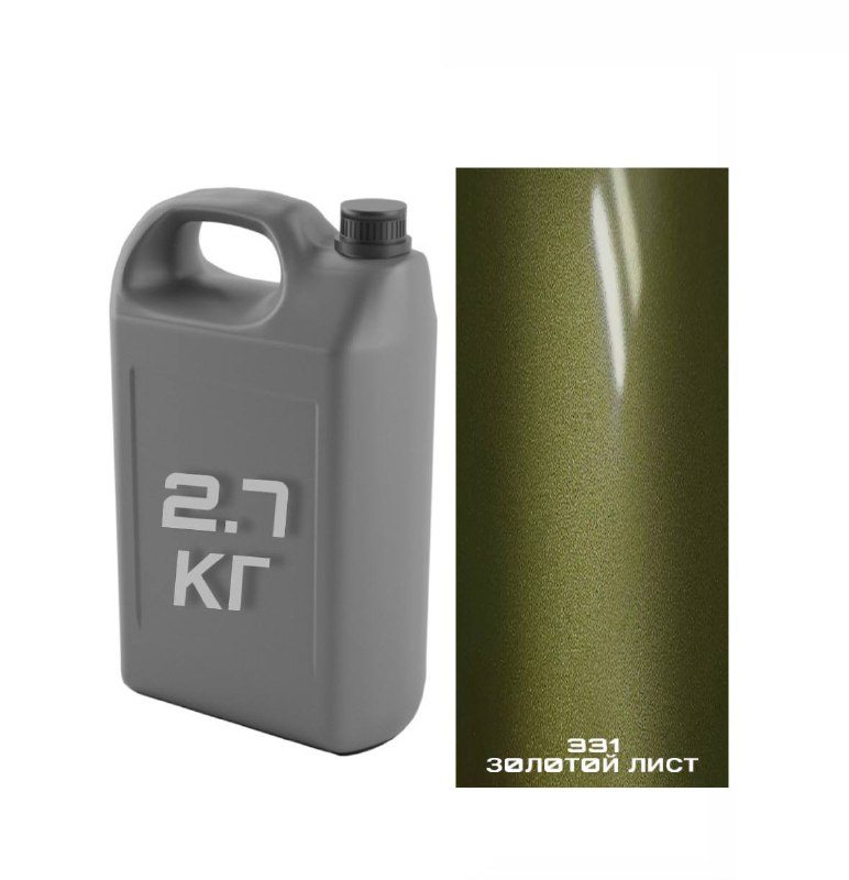 331 золотой лист Автоэмаль /металлик АК