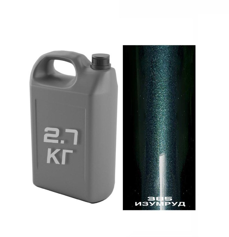 385 изумруд Автоэмаль /металлик АК