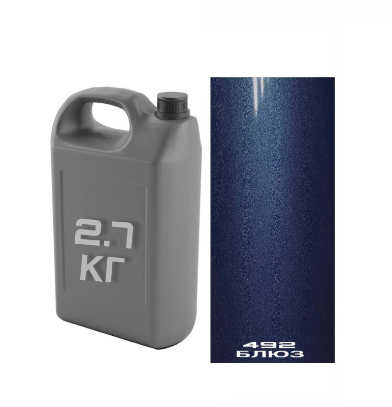 492 блюз Автоэмаль /металлик АК