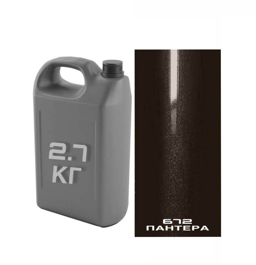 672 пантера Автоэмаль /металлик АК