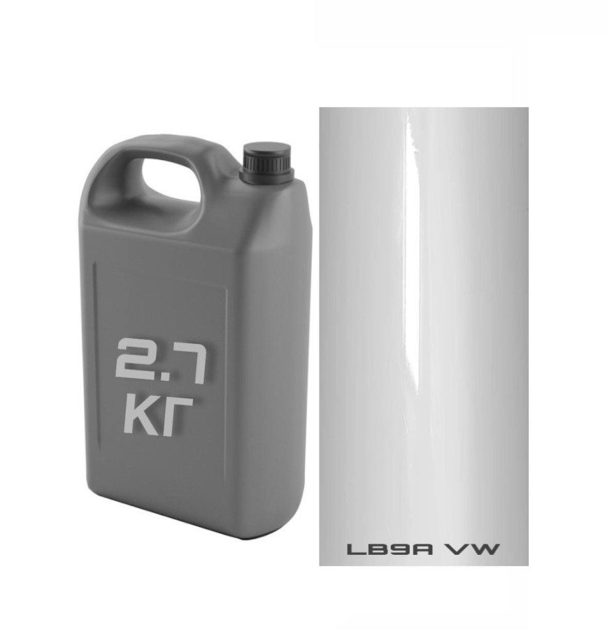 LB -9A VW белая Автоэмаль /металлик АК