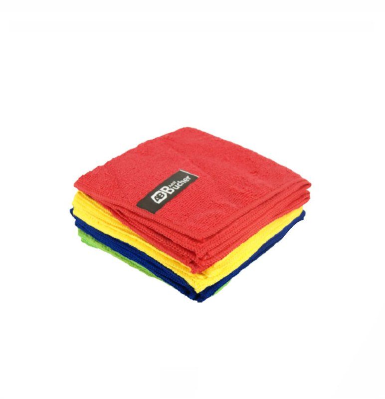 Салфетка из микрофибры AB Классик,30х30см, набор 8шт (цветные), 220 гр (в шт. по 1 шт.)