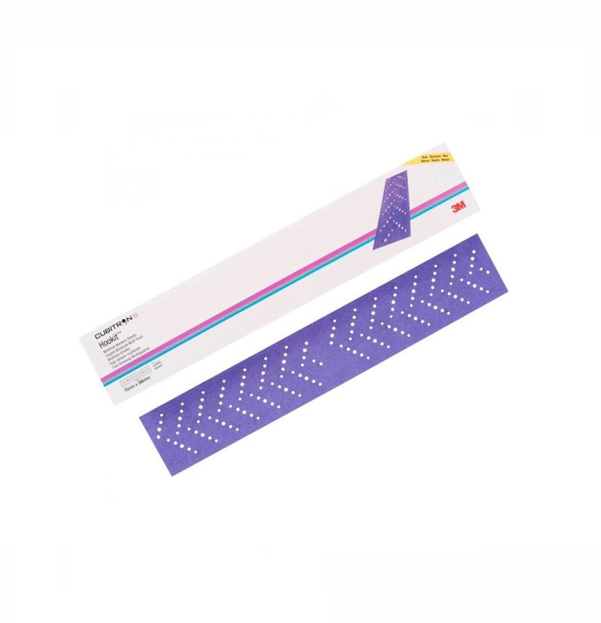 3M™ 51412 Hookit™ 737U Полоска абразивная Cubitron™ II, 120+, 70 мм x 396 мм