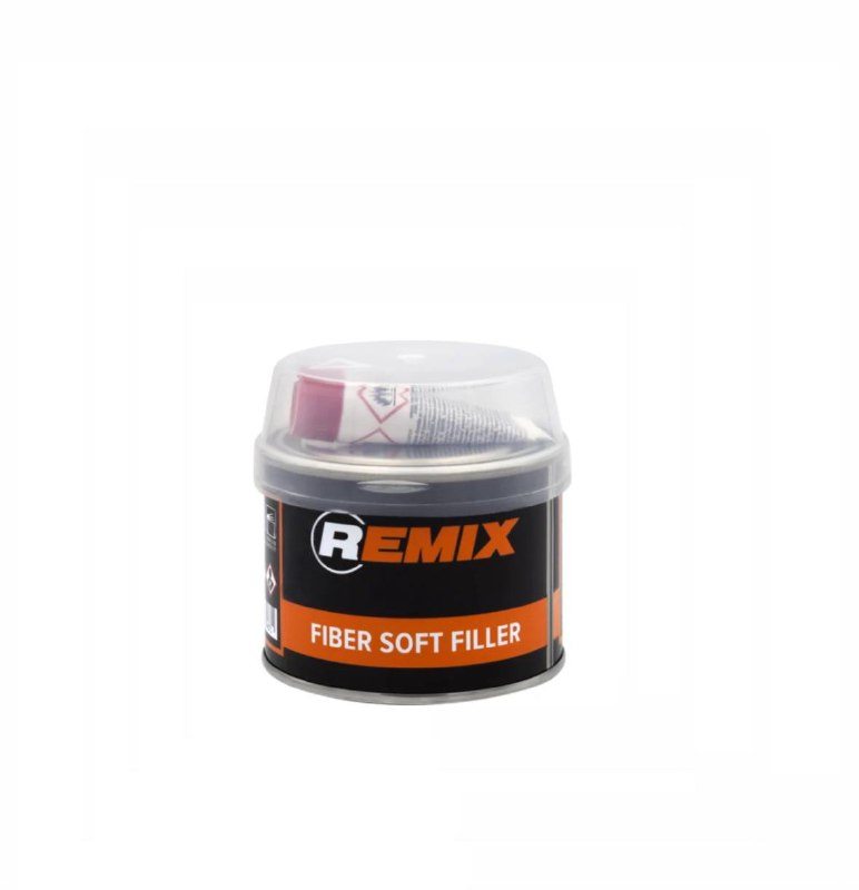 REMIX 2К полиэфирная шпатлевка со стекловолокном 0,25 кг (24шт/кор)