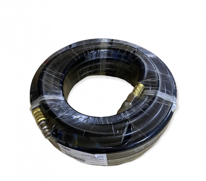 TOR Шланг резиновый армированный с б/с разъемом D8*13mm, L-10m