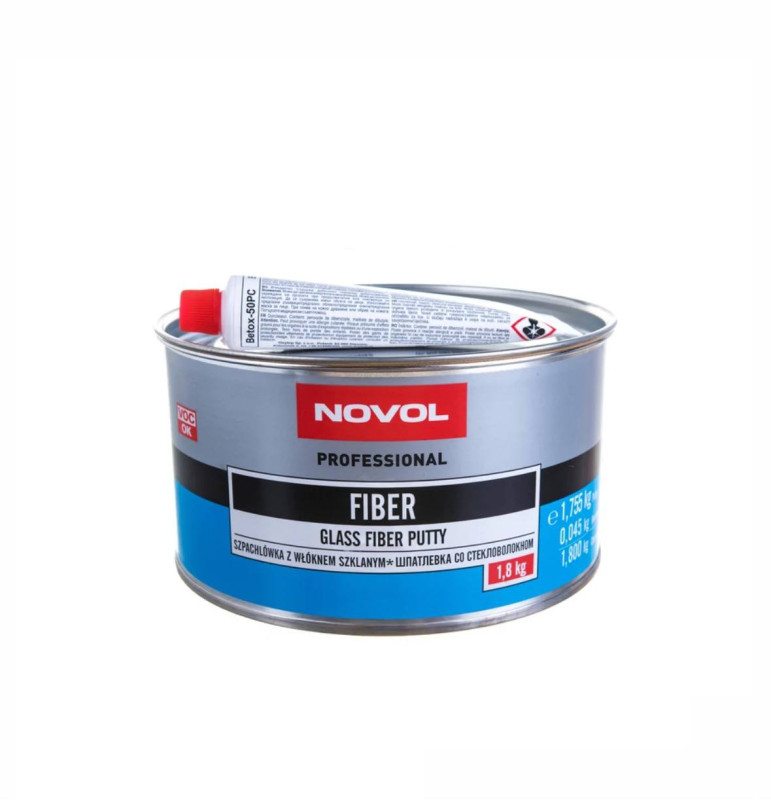 Novol Fiber 1.8кг шпатлевка со стекловолокном
