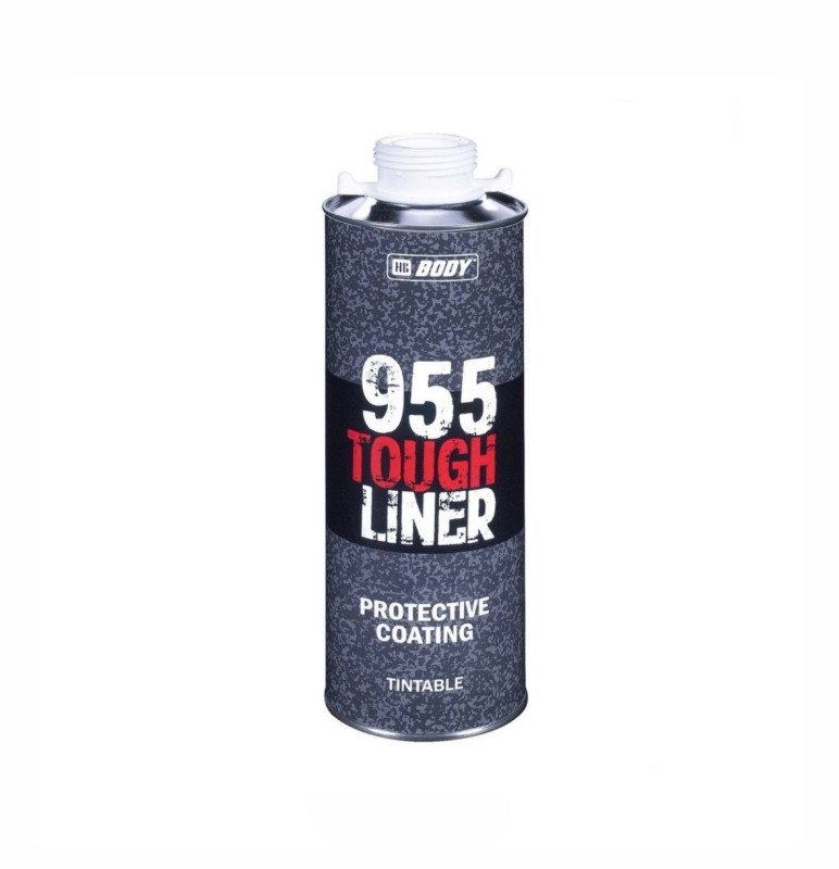 Body 955 TOUGH LINER Колеруемое защитное покрытие сверхпрочное 0,6л + отвердитель 0,2 л комплект