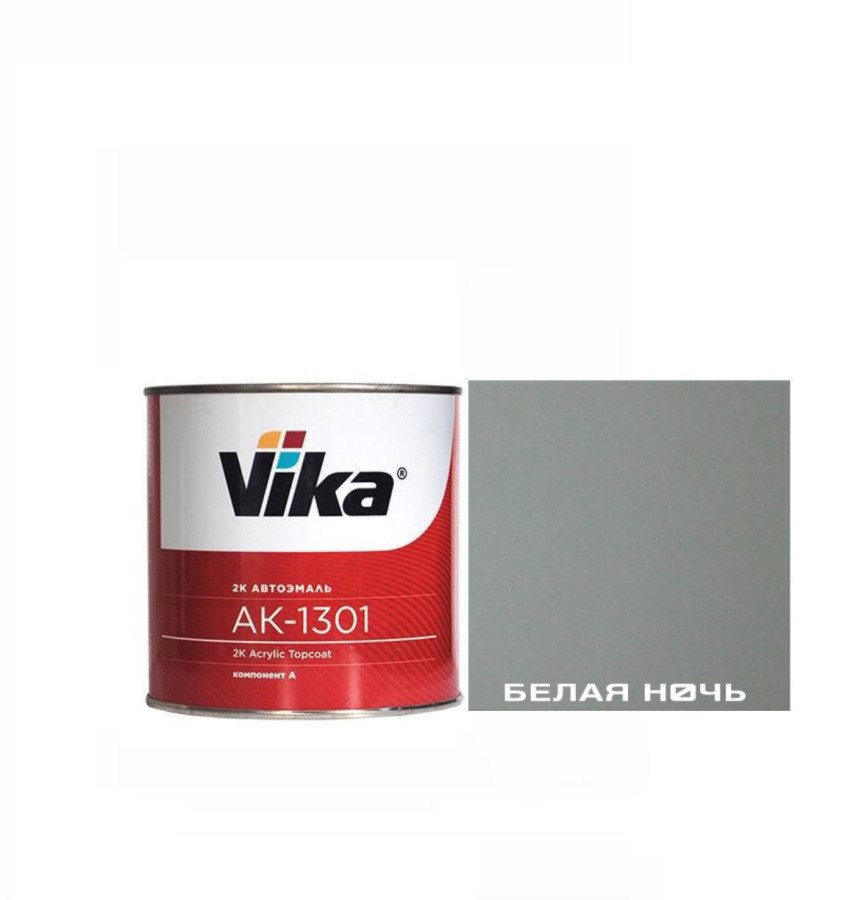 Эмаль VIKA-акрил 1301 Белая ночь 0,85кг