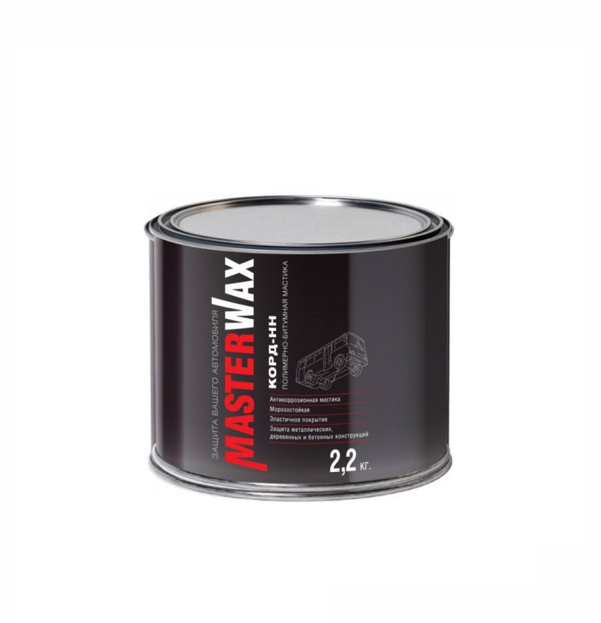 Мастика полимерно-битумная КОРД-НН ж/б (2,2 кг) ЛИТ