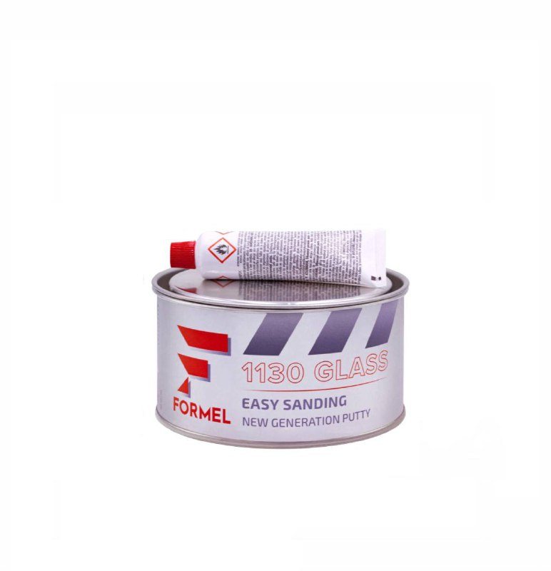FORMEL Шпатлевка 1130 полиэфирная со стекловолокном, 900 г (12шт/кор)