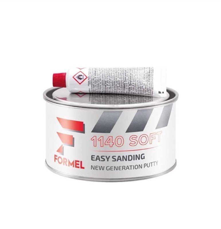 FORMEL Шпатлевка 1140 полиэфирная наполняющая мультизернистая, 1800 г (6шт/кор)