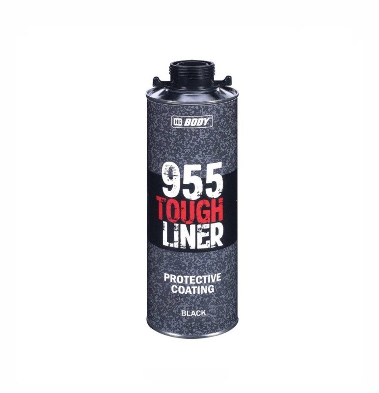 Body 955 TOUGH LINER черный защитное покрытие сверхпрочное 0,6л + отвердитель 0,2 л комплект