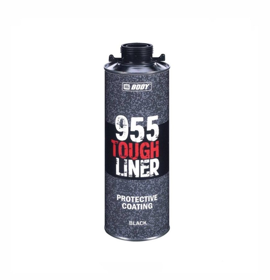 Body 955 TOUGH LINER черный защитное покрытие сверхпрочное 0,6л + отвердитель 0,2 л комплект