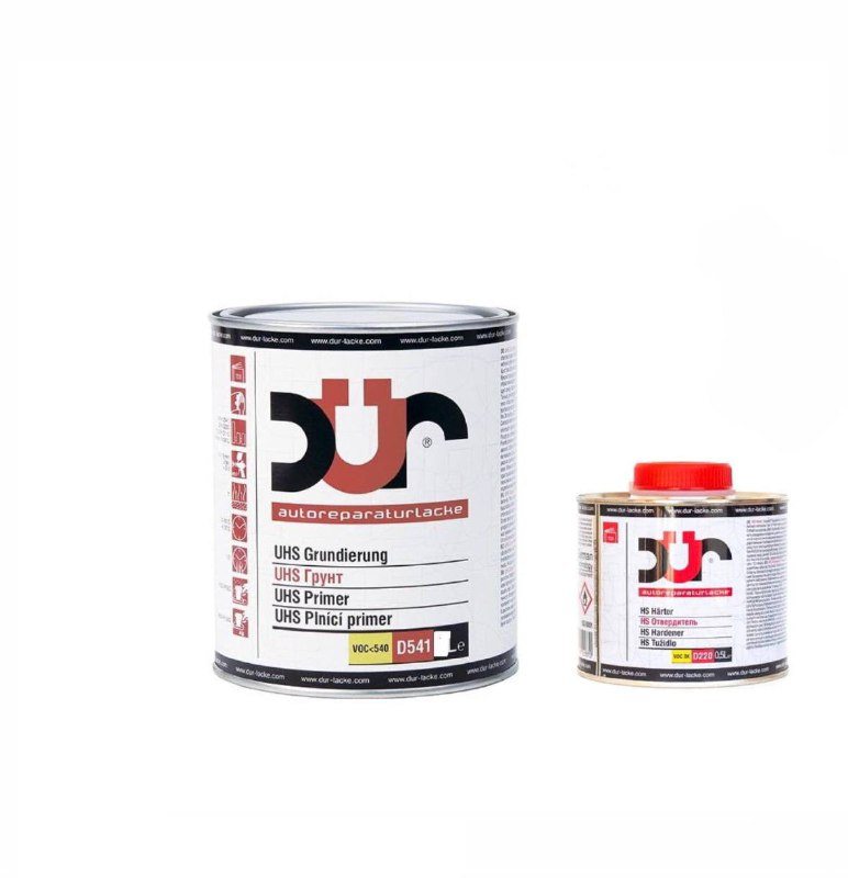 Комплект DUR D541 UHS 4+1 1л св-серый грунт выравниватель + отв.D220 0,25л