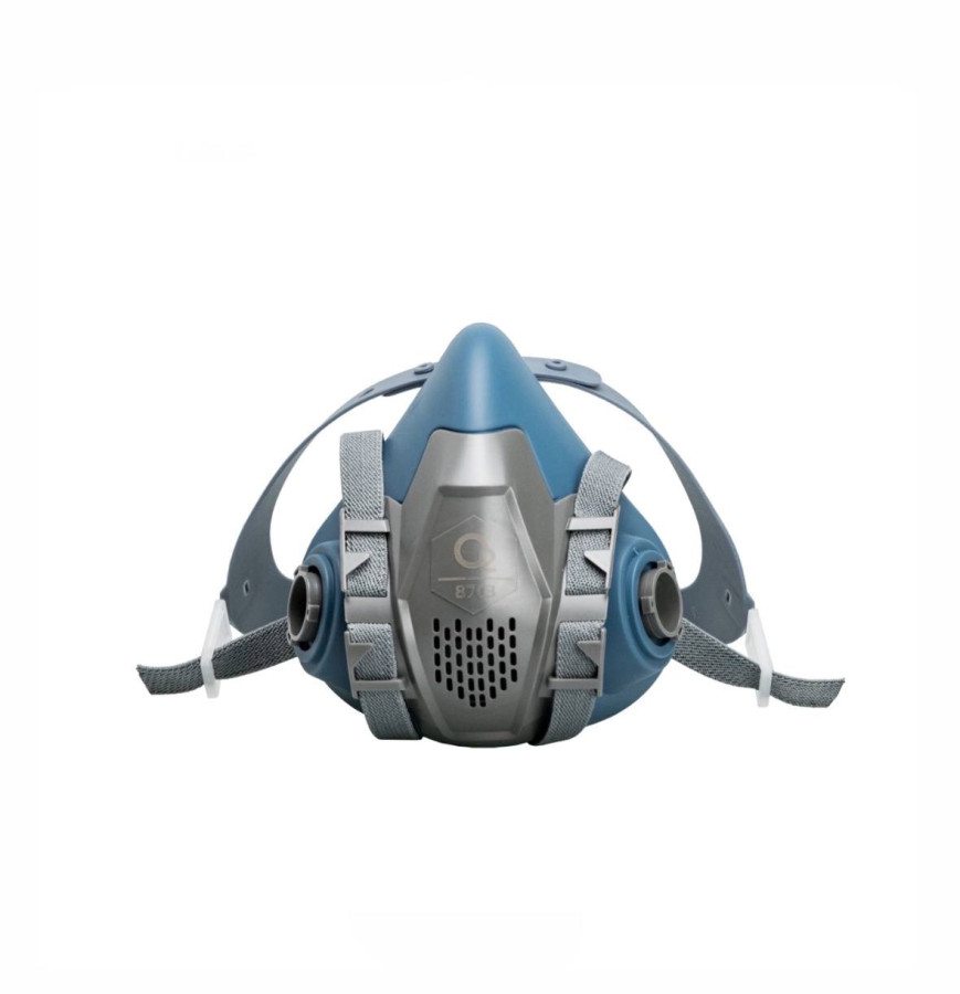 О2 8703 Полумаска силиконовая, размер L