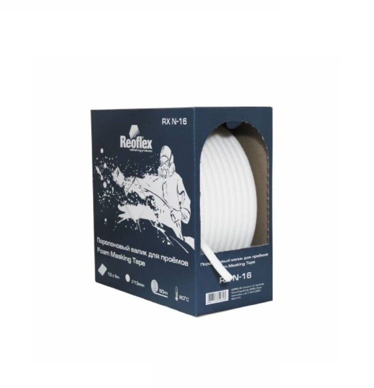 Поролоновый валик для проемов (13мм*5м) REOFLEX